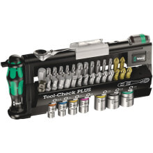 Tool kits and accessories Wera Tool-Check PLUS. Product colour: Black. Tools quantity: 39 tools