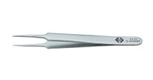 Tweezers C.K Tools Precision 2316, Stainless steel, Silver, Pointed, Straight, 10.5 cm, 1 pc(s)