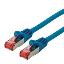 Cables & Interconnects ROLINE 21152641 networking cable Blue 1 m Cat6 S/FTP (S-STP)