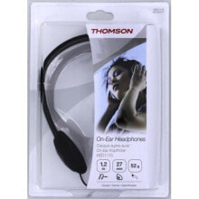 Gaming Consoles Thomson HED1115BK, Headphones, Head-band, Black, Synthetic, Wired, 1.2 m