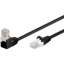 Cables & Interconnects Goobay 94170. Cable length: 0.5 m, Cable standard: Cat5e, Cable shielding: U/UTP (UTP), Connector 1: RJ-45, Connector 2: RJ-45