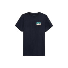 Mens T-Shirts and Tanks T-shirt 4F M H4L22-TSM043 dark navy blue