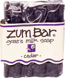 Soap Zum Goat's Milk Soap Cedar -- 3 oz Bar