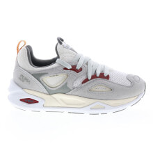 Mens Sneakers and Trainers puma TRC Blaze IVY League 38643202 Mens Gray Suede Athletic Basketball Shoes