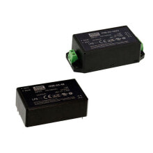 Power Supplies MEAN WELL IRM-60-5, 60 W, 110 - 230 V, Black, 52 mm, 87 mm, 29.5 mm