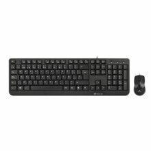 Keyboards and Mouse Kits Клавиатура и мышь NGS Cocoa Kit (2 pcs) Чёрный