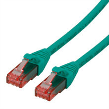 Cable channels ROLINE 21.15.2530 networking cable Green 0.5 m Cat6 U/UTP (UTP)