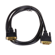 Wires, cables Akyga AK-AV-06 DVI cable 1.8 m DVI-D Black
