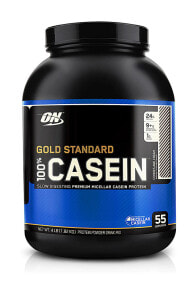 Whey Protein Optimum Nutrition Gold Standard 100% Casein Cookies & Cream -- 4 lbs