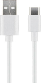 Charging Cables Microconnect USB3.1CCHAR1W, 1 m, USB A, USB C, USB 3.2 Gen 1 (3.1 Gen 1), White
