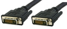 Cables & Interconnects Techly Monitor Cable DVI digital M / M Dual Link 5 m (DVI-D) ICOC DVI-8150