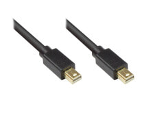 Cables & Interconnects Alcasa 4830-030S DisplayPort cable 3 m Mini DisplayPort Black