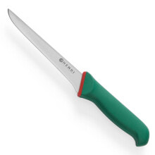 Kitchen Knives Nóż rzeźniczy masarniczy do oddzielania kości Green Line dł. 380mm - Hendi 843994