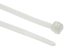 Accessories for cable channels Hellermann Tyton T18ROS, Velcro strap cable tie, Polyamide, White, 2 cm, 80 N, V0