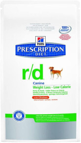 Dog Dry Food Hill's | Prescription Diet r/d Canine with Chicken | 12 kg