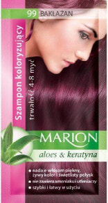 Hair Tinting Products Marion Szampon koloryzujący 4-8 myć nr 99 bakłażan 40 ml