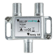 Cables & Interconnects Axing BAB 1-06P Cable splitter Grey