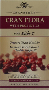 Bladder And Genitourinary System Solgar Cranberry Plus Ester-C -- 60 Vegetable Capsules