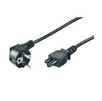 Wires, cables Microconnect PE010812. Cable length: 1.2 m, Connector 1: CEE7/7, Connector 2: C5 coupler, Cable colour: Black