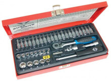 Tool kits and accessories Socket set - 39 Piece 1/4" drive metric