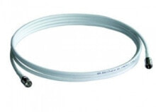 Cables & Interconnects Wisi DS 35 0050 coaxial cable 0.5 m F-Quick White