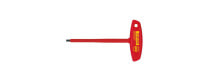 Cross Handle Screwdrivers Wiha VDE T-handle hex screwdriver., T-handle hex key, Metric, 1 pc(s), Chromium-vanadium steel, 5 mm, 68 g