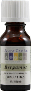 Essential Oils Aura Cacia 100% Pure Essential Oil Bergamot -- 0.5 fl oz