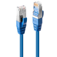 Cables & Interconnects Lindy Cat.6 SSTP / S/FTP PIMF Premium 7.5m networking cable Blue