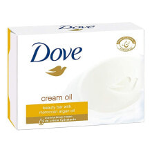 Soap Брусок мыла с аргановым маслом Dove Кремовый Масло (100 g) (2 units)