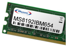 Memory Memory Solution MS8192IBM654. Component for: PC/server, Internal memory: 8 GB