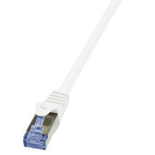 Cables or Connectors for Audio and Video Equipment 3m Cat.6A 10G S/FTP, 3 m, Cat6a, S/FTP (S-STP), RJ-45, RJ-45, White