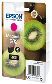 Cartridges Epson Kiwi Singlepack Magenta 202 Claria Premium Ink
