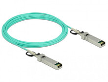 Cable channels DeLOCK 86642 fibre optic cable 7 m SFP+ Aqua colour