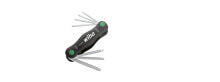 Hex and spline keys Wiha TORX PocketStar. Length: 9.5 cm. Handle material: fiber glass. Handle colour: Black/Green