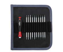 Screwdriver Kits Wiha 00610. Weight: 211 g. Handle colour: Black/Red, Case colour: Black