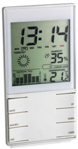 Weather Stations, Surface Thermometers and Barometers TFA-Dostmann 35.1102.02 digital weather station White