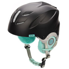 Snowboard Protection Meteor Lumi ski helmet black / mint 24861-24863