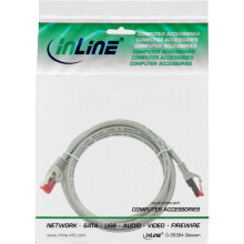 Cables & Interconnects Patch cable, S/FTP (PiMf), Cat.6, 250MHz, PVC, CCA, grey, 1.5m
