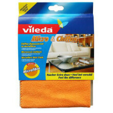 Cleaning Cloths, Brushes and Sponges Vileda 4023103124967 cleaning cloth Microfibre, Polyester Orange 1 pc(s)
