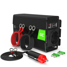 Automotive Inverters Green Cell INV16 power adapter/inverter Auto 500 W Black