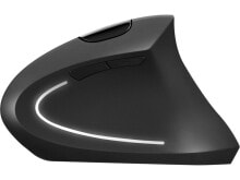 Computer Mice Sandberg Wired Vertical Mouse, Right-hand, Vertical design, Optical, USB Type-A, 2400 DPI, Black