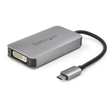 Cables & Interconnects StarTech.com USB-C to DVI Adapter - Dual-Link Connectivity - Active Conversion