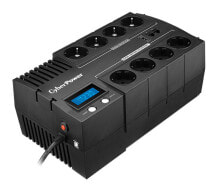 Uninterruptible power supplies CyberPower BR700ELCD, Line-Interactive, 700 VA, 420 W, Sine, 165 V, 290 V