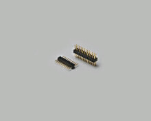 Tips, Sleeves, Ppe, Zpo BKL Electronic 10120302 wire connector Pin header 25-pin Black