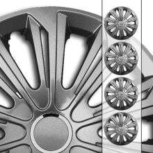 Caps For Wheels (Size & Colour can be selected.) 14, 15 or 16 Inch Hubcaps/Wheel Trim strong in Various Colours, Suitable for Almost All Types Of Vehicles (Universal)