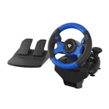 Steering wheels, Joysticks And Gamepads Гоночный руль Gaming Genesis SEABORG 350 Синий