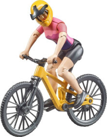 Playsets and Figures bworld Mountainbike mit Radfahrerin