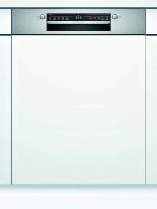 Built In Dishwashers Bosch Serie 2 SMI2ITS27E, Semi built-in, Full size (60 cm), Black, 1.75 m, 1.65 m, 1.9 m