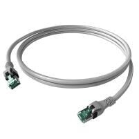 Wires, cables Sacon DualBoot PushPull networking cable Grey 5 m Cat6a S/FTP (S-STP)