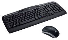 Keyboards and Mouse Kits Logitech MK330 keyboard RF Wireless QWERTZ Hungarian Black